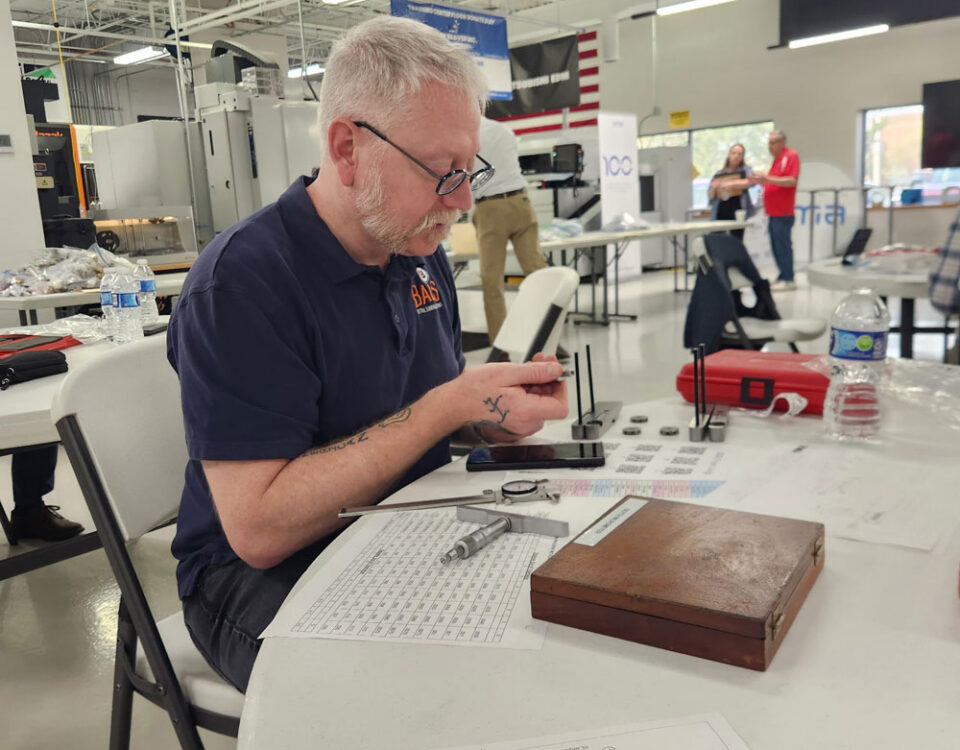 TMA Precision Machining Competition with Judge Dave Mortensen from Bales