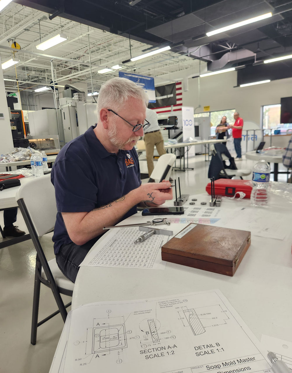 TMA Precision Machining Competition with Judge Dave Mortensen from Bales